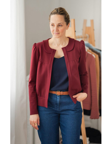 Patron de gilet Gemme - Anna Rose patterns