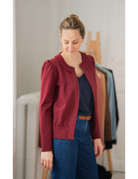 Patron de gilet Gemme - Anna Rose patterns