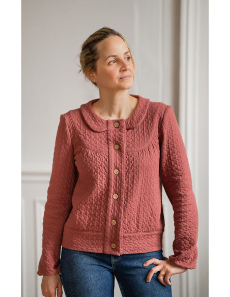Patron de gilet Gemme - Anna Rose patterns