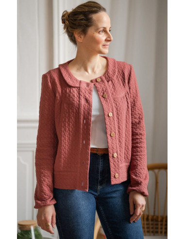 Patron de gilet Gemme - Anna Rose patterns