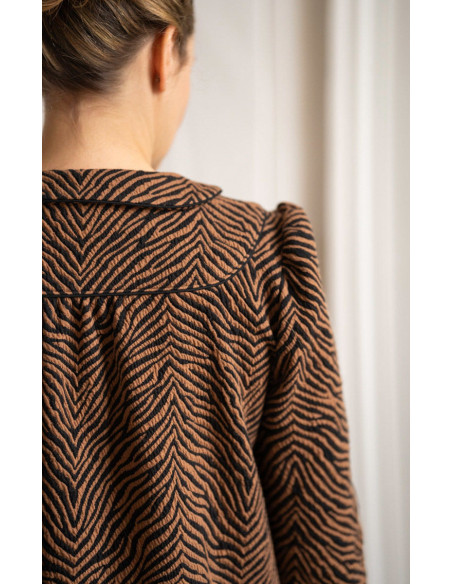 Patron de gilet Gemme - Anna Rose patterns