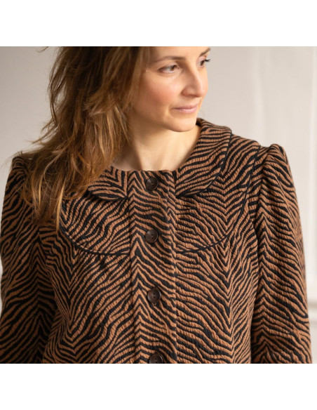 Patron de gilet Gemme - Anna Rose patterns