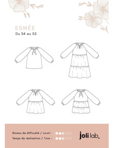 Patron de blouse, robe Esmée - Joli Lab 2