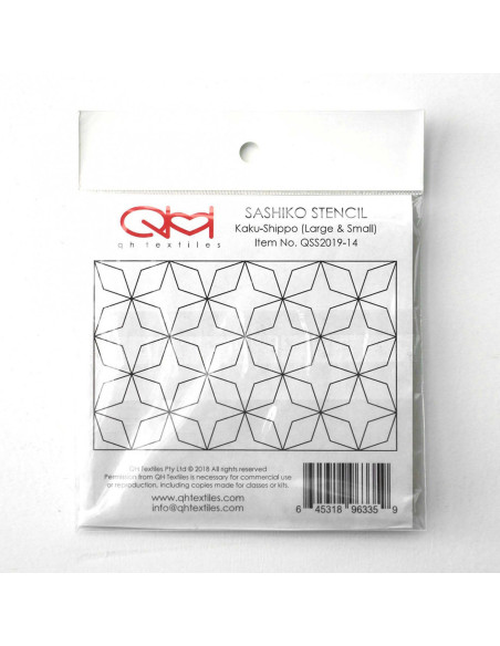 Set de 2 gabarits pour sashiko stencil - Kaku-Shippo