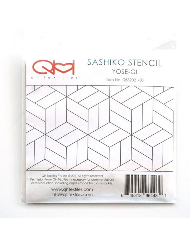 Set de 2 gabarits pour sashiko stencil - Yose-Gi