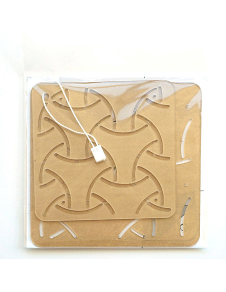Set de 2 gabarits pour sashiko stencil - Maru-Bishamon