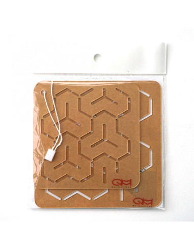 Set de 2 gabarits pour sashiko stencil - Bishamon-Kikko