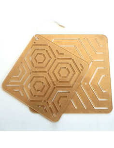 Set de 2 gabarits pour sashiko stencil - Kikkou