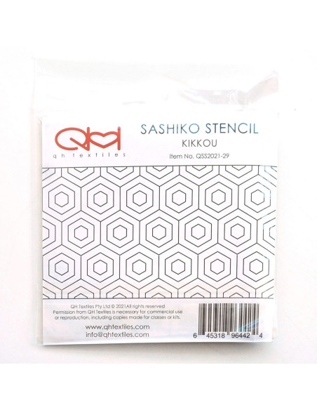 Set de 2 gabarits pour sashiko stencil - Kikkou