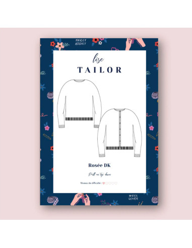 Patron de tricot - Pull Rosée DK - Lise Tailor
