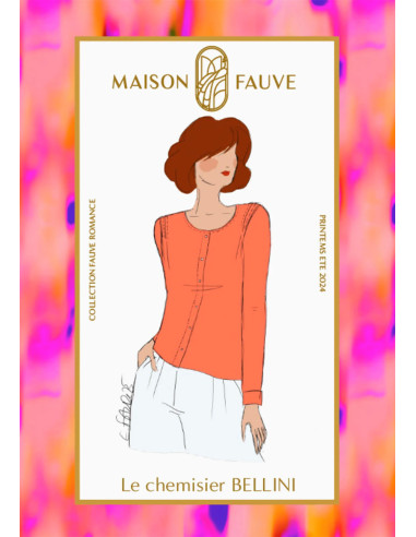 Patron de chemisier Bellini - Maison Fauve