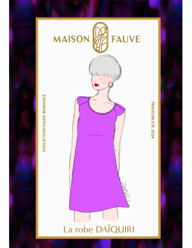 Patron de robe Daïquiri - Maison Fauve