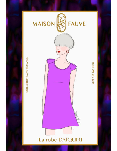 Patron de robe Daïquiri - Maison Fauve