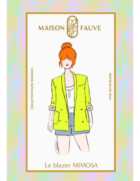 Patron de blazer Mimosa - Maison Fauve