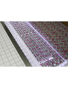 Règle patchwork lumineuse Carolina Moore 6.5 x 24.0 inch 2