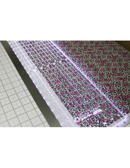 Règle patchwork lumineuse Carolina Moore 6.5 x 24.0 inch