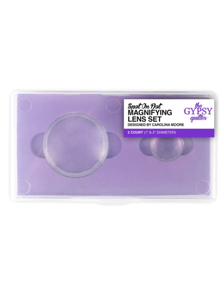 Set de lentilles pour règles patchwork Spot On Dot The Gypsy Quilter
