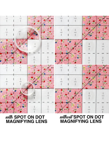 Set de lentilles pour règles patchwork Spot On Dot The Gypsy Quilter