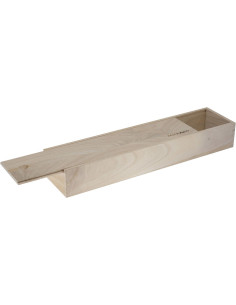 Boite de rangement en bois pour aiguilles à tricoter 2