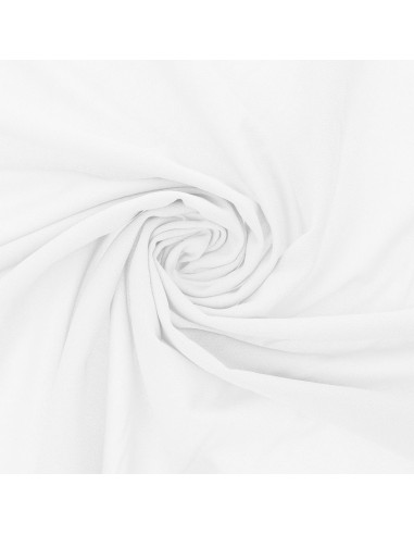 Tissu scuba crêpe - Blanc