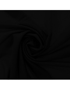 Tissu scuba crêpe - Noir