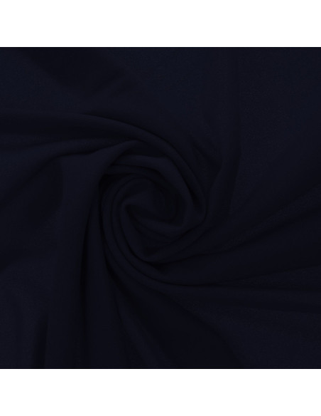 Tissu scuba crêpe - Bleu marine