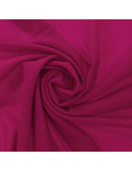 Tissu scuba crêpe - Fuschia
