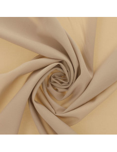 Tissu jersey polyester - Beige