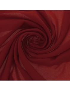 Tissu jersey polyester - Bordeaux