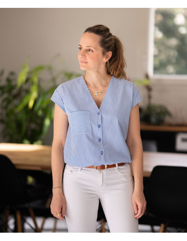 Patron de blouse Hopp - Anna Rose patterns