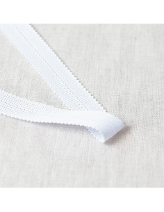 Tresse pré-pliée - Blanc