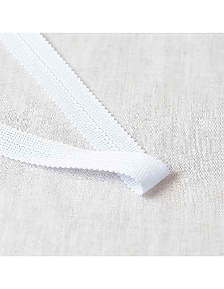 Tresse pré-pliée - Blanc