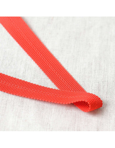 Tresse pré-pliée - Rouge