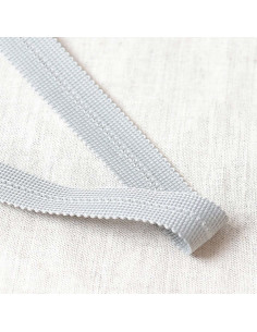Tresse pré-pliée - Gris clair