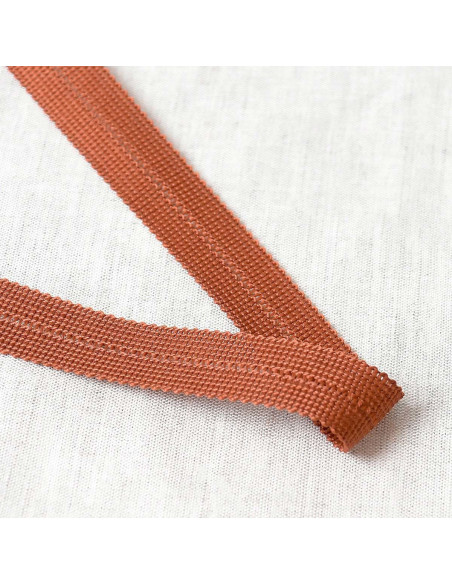 Tresse pré-pliée - Rouille