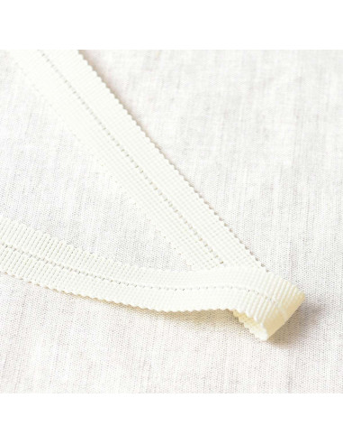Tresse pré-pliée - Écru