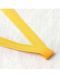Tresse pré-pliée - Jaune