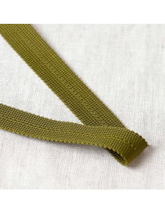 Tresse pré-pliée - Kaki