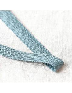 Tresse pré-pliée - Gris bleu