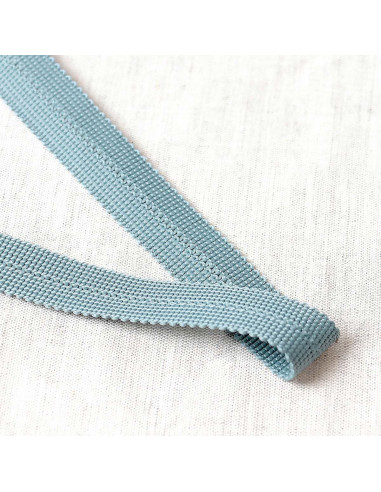 Tresse pré-pliée - Gris bleu