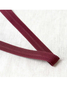 Tresse pré-pliée - Rouge foncé