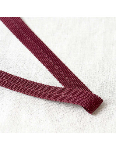 Tresse pré-pliée - Rouge foncé