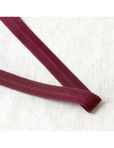 Tresse pré-pliée - Rouge foncé