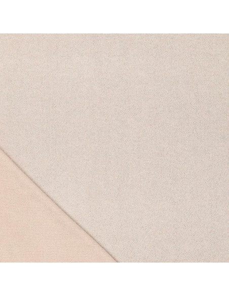 Tissu maille lurex - Naturel