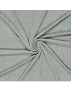 Tissu maille lurex - Vert de gris