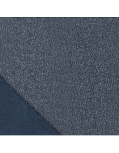 Tissu maille lurex - Bleu 2