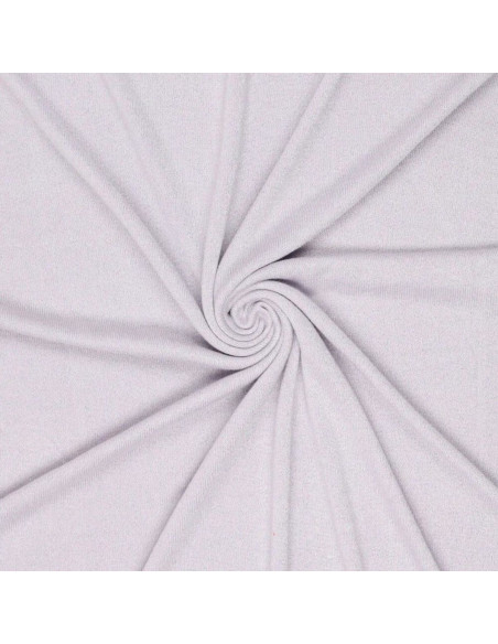 Tissu maille lurex - Rose pâle