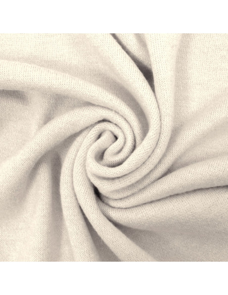 Tissu maille angora - Blanc