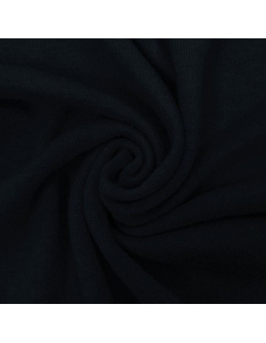 Tissu maille angora - Noir