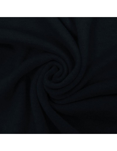 Tissu maille angora - Noir